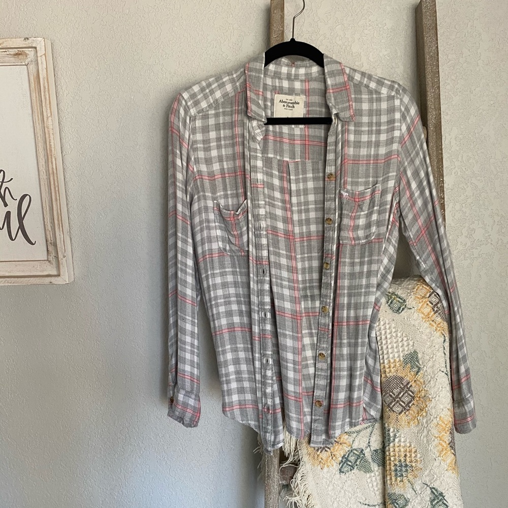 Abercrombie and Fitch flannel